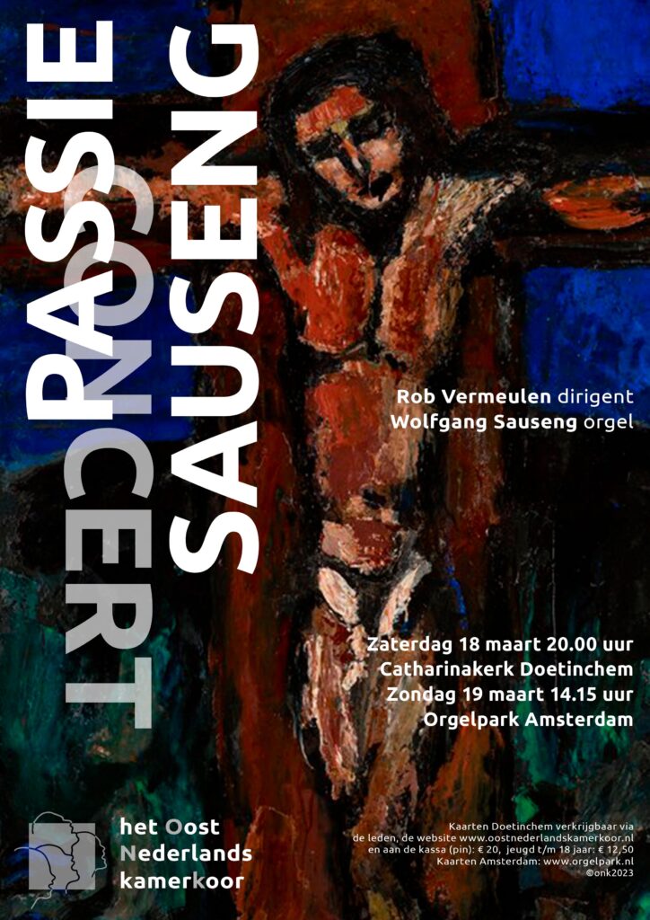 Programma Passieconcert met en door Wolfgang Sauseng